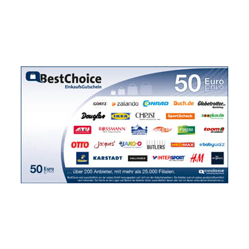 Best Choice Gutschein 50 Euro