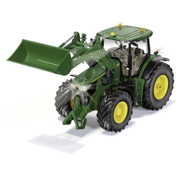 Siku John Deere mit Frontlader und Bluetooth